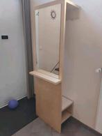 Kapstok met spiegel en opbergruimte, Ophalen, Zo goed als nieuw