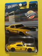 1969 Ford Mustang Boss 302 Hot Wheels Vintage Racing Club, Ophalen of Verzenden, Nieuw, Auto