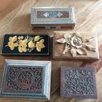 5 prachtige kistjes, Antiek en Kunst, Ophalen of Verzenden