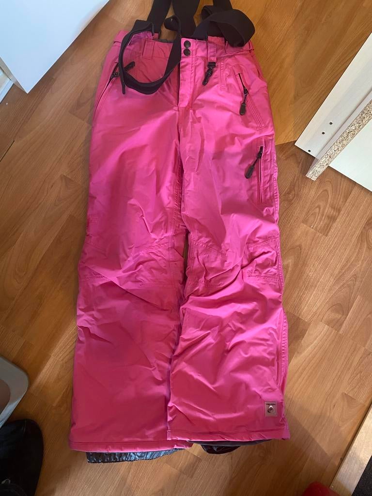 Falcon skibroek roze maat 152, Kinderen en Baby's, Kinderkleding | Maat 152, Ophalen of Verzenden, Zo goed als nieuw