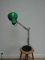 Vintage groene architectenlamp Ikea zware voet, Huis en Inrichting, Lampen | Tafellampen, Ophalen of Verzenden, Zo goed als nieuw