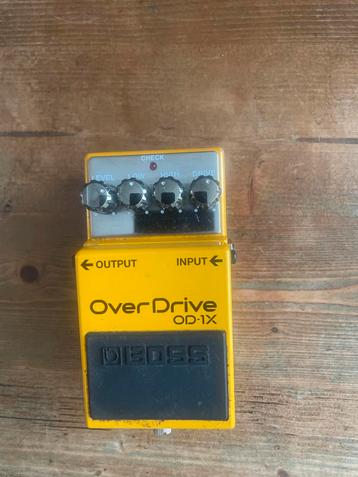Boss OverDrive OD-1X beschikbaar voor biedingen