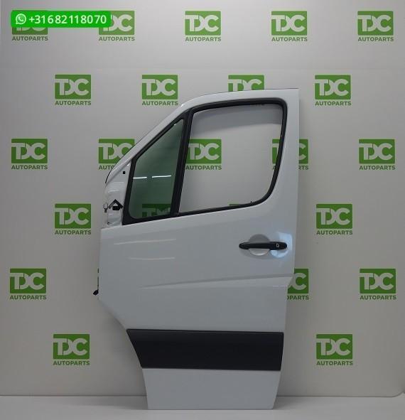 Mercedes Sprinter W906 ('06-'18) Voorportier links wit, Auto-onderdelen, Carrosserie en Plaatwerk, Deur, Mercedes-Benz, Voor, Links