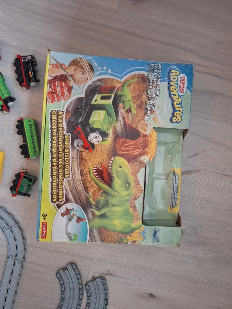 Thomas de Trein Adventures + Metalen Treintjes, Kinderen en Baby's, Speelgoed | Overig, Ophalen of Verzenden, Gebruikt, Jongen of Meisje