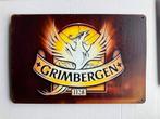 Grimbergen Bier Bord 30 bij 20, Verzamelen, Biermerken, Ophalen of Verzenden, Gebruikt, Overige merken