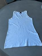 Wit/grijze Penn & Ink top, maat XL = M, Maat 38/40 (M), Penn & Ink, Verzenden, Wit