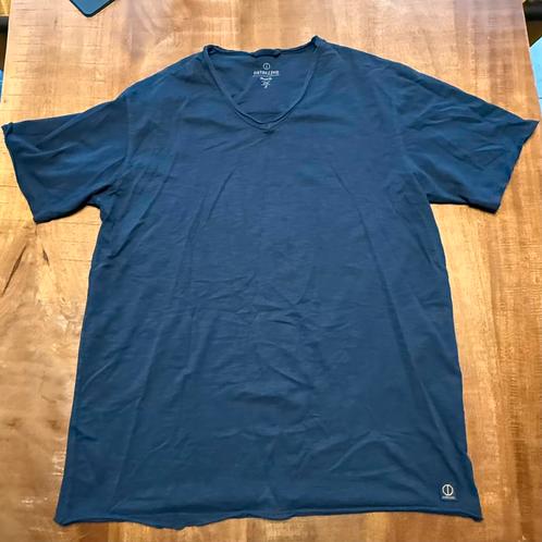 Dstrezzed “Stewart” T-shirt – Dark Navy – Maat XL, Kleding | Heren, T-shirts, Zo goed als nieuw, Maat 56/58 (XL), Blauw, Ophalen of Verzenden