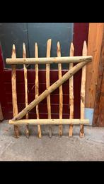 Houten Schapenhek Poort kastanje, Met poort, Nieuw, Ophalen of Verzenden, Tuinhek
