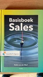 Robin van der Werf - Basisboek Sales 2e druk, Zo goed als nieuw, Robin van der Werf, Ophalen, Management