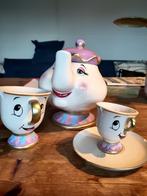 Disney Theeset Belle en het Beest, Ophalen of Verzenden, Assepoester of Belle, Zo goed als nieuw, Beeldje of Figuurtje