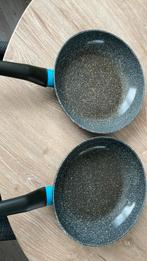 BK stone koekenpannetjes - 20cm, Huis en Inrichting, Ophalen, Gebruikt, Rvs, Pannenset