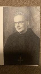 Abt Dom van Cranenburgh Paulusabdij Oosterhout Bloemendaal, Ophalen of Verzenden, Bidprentje