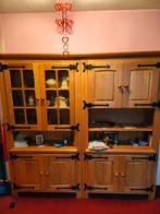 Eiken kast, Ophalen, Gebruikt, 25 tot 50 cm, 200 cm of meer