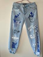 Spijker broek met design, Kleding | Dames, Spijkerbroeken en Jeans, Blauw, Nieuw, New Yorker, Ophalen of Verzenden