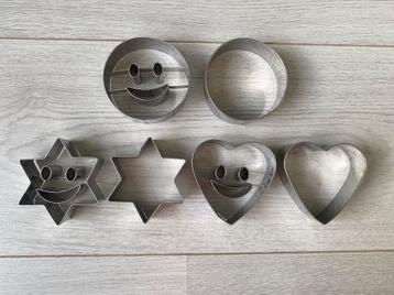 Bento Brood Uitsijders Cookie Cutter Koekjes VormSmileys beschikbaar voor biedingen