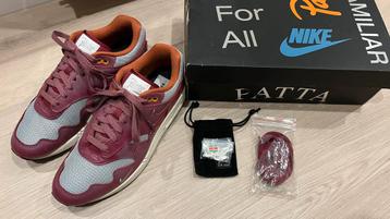 Nike Air Max 1 Patta Maroon - Maat 41 beschikbaar voor biedingen