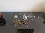 2 kettingen, Ophalen of Verzenden, Gebruikt, Zilver, Overige materialen