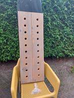 Steigerhouten Wijnrek - 20 flessen - Wandmontage, Huis en Inrichting, Woonaccessoires | Wijnrekken, Ophalen, Gebruikt, 15 tot 25 flessen