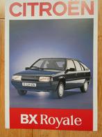 Citroen BX Royale folder, Duits, Boeken, Ophalen of Verzenden, Zo goed als nieuw, Citroën