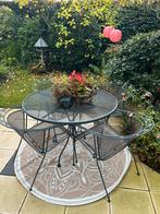 Metalen tuinset Toledo 5 delig, Tuin en Terras, Ophalen, Gebruikt, Overige materialen