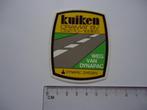 sticker oud KUIKEN Cramat bv dynapac zweden, Verzenden, Zo goed als nieuw, Bedrijf of Vereniging