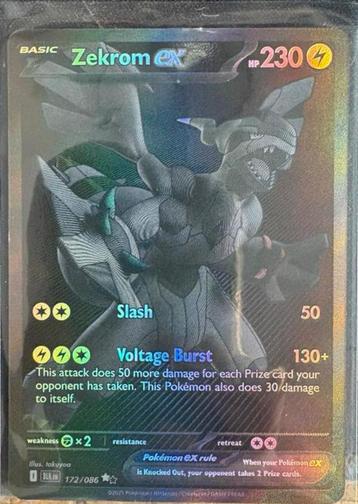 Te koop aangeboden: Zekrom BMR (Black & White Secret Rare) beschikbaar voor biedingen