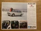 Mazda 1500 BS De Luxe -Leaflet, Ophalen of Verzenden, Zo goed als nieuw, Mazda