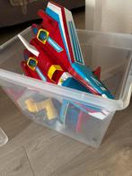 Paw Patrol Speelset - Vliegtuig, Vliegdekschip & Puppies, Kinderen en Baby's, Speelgoed | Speelgoedvoertuigen, Ophalen, Gebruikt