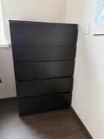 IKEA Kullen Ladekast - Zwartbruin - 5 Lades, Huis en Inrichting, Ophalen, Gebruikt, Minder dan 50 cm, 50 tot 100 cm