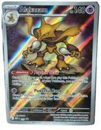 Pokemon Kaart Alakazam (MEP 009) TOPPER, Ophalen of Verzenden, Zo goed als nieuw, Losse kaart