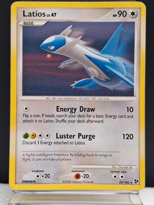 Latios Lv.47 GE 23, Hobby en Vrije tijd, Verzamelkaartspellen | Pokémon, Zo goed als nieuw, Meerdere kaarten, Ophalen of Verzenden