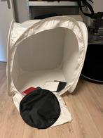 Inklapbare Opnametent Fotostudio, Ophalen of Verzenden, Zo goed als nieuw, Complete fotostudio