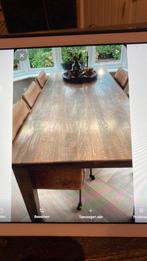 Eetkamertafel, Huis en Inrichting, Tafels | Eettafels, Eikenhout, 200 cm of meer, Vijf personen of meer, Rechthoekig