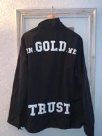 In Gold We Trust Jas - Maat L, Kleding | Heren, Maat 52/54 (L), Zwart, Ophalen of Verzenden, Zo goed als nieuw