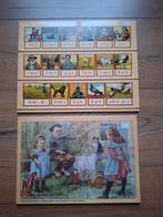 Aap Noot Mies plankje en Ot en Sien puzzel, Hobby en Vrije tijd, Denksport en Puzzels, Ophalen of Verzenden, 500 t/m 1500 stukjes