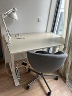 IKEA Skruvsta bureaustoel - Lichtgrijs, Ophalen, Gebruikt, Grijs, Bureaustoel