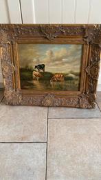 Schilderij koeien, Ophalen