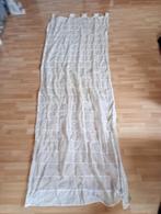 1x wit vitrage, Ophalen, Gebruikt, 200 cm of meer, Wit