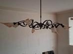 leuke hanglamp met 8 kapjes in prima staat, Huis en Inrichting, Lampen | Hanglampen, Ophalen, Zo goed als nieuw, Metaal, 50 tot 75 cm
