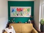 Schilderij Alle tulpen op een rij Ad Verstijnen, Antiek en Kunst, Kunst | Schilderijen | Modern, Ophalen