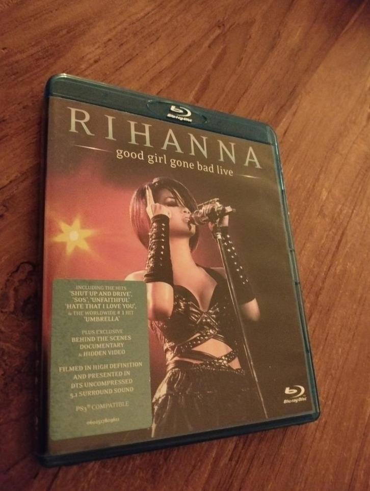 Blu ray Rihanna good girl bad live, Cd's en Dvd's, Blu-ray, Gebruikt, Muziek en Concerten, Ophalen of Verzenden