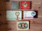Vintage Sigarenblikken Set - 5 Stuks, Antiek en Kunst, Curiosa en Brocante, Ophalen of Verzenden