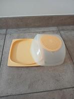 Tupperware kaasdoos, cheese smart, venti smart. Zgan., Ophalen of Verzenden, Zo goed als nieuw, Geel, Overige typen