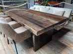 SHOWROOMUITVERKOOP! Epoxy tafel Barnwood, Rechthoekig, Nieuw, 200 cm of meer, 50 tot 100 cm