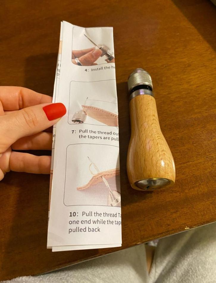 Naai Gereedschap / Leer Maken Steker Draad Zeil Canvas Naald, Hobby en Vrije tijd, Naaien en Fournituren, Nieuw, Verzenden