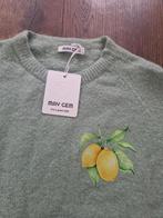 Leuke mintgroene zachte trui met korte mouwen - Maat S, Maat 38/40 (M), Nieuw, Ophalen of Verzenden, Korte mouw