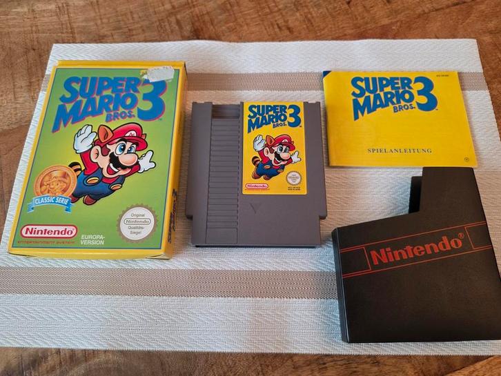 Super Mario Bros. 3 NES Compleet!, Spelcomputers en Games, Games | Nintendo NES, Zo goed als nieuw, Platform, 2 spelers, Vanaf 3 jaar