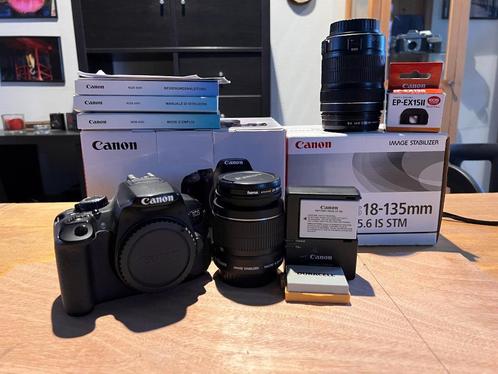 Canon 650D met 2 lenzen en accesoires, Audio, Tv en Foto, Fotocamera's Digitaal, Gebruikt, Spiegelreflex, Canon, Geen optische zoom