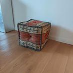 mooie kelim poef, Ophalen, Minder dan 50 cm, Gebruikt, Vierkant