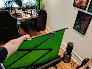 Greenscreen / Green screen rollup achtergrond Elgato beschikbaar voor biedingen
